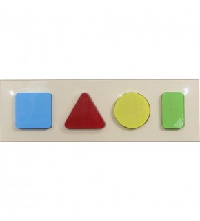 Can Toys Ahşap Eğitici Bultak Dörtlü 9x27cm  PR-77