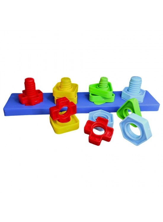 Can Toys Kutuda Cıvata Somun Dizme Seti HC1037