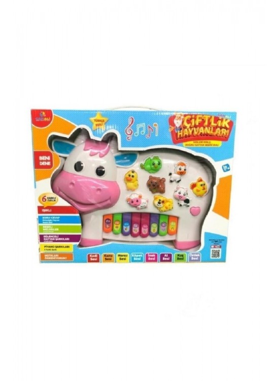 Canali Toys Hayvan Sesli Piyano Cnl-2222
