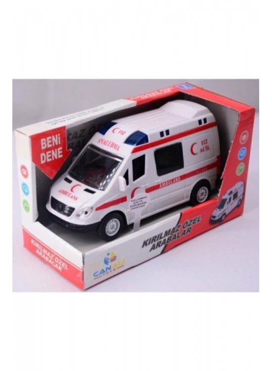 Canali Toys Işıklı Sesli Pilli Ambulans