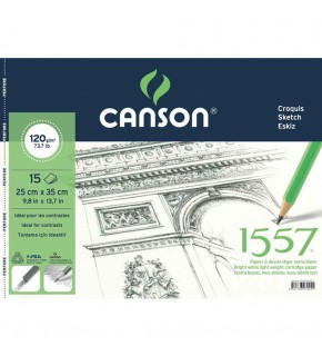 Canson Resim Ve Çizim Blok 120 GR 25x35 15 Yp 1557