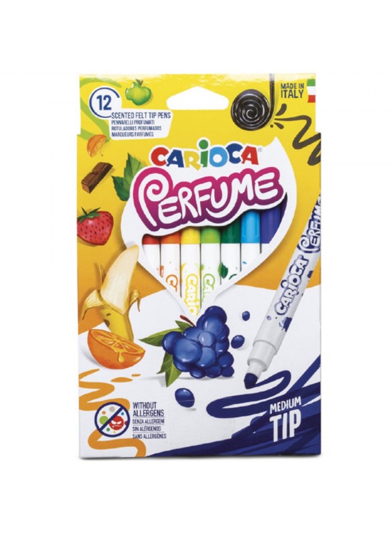 Carioca Keçeli Boya Kalemi Kokulu 12 Li 42672