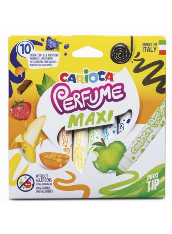 Carioca Keçeli Boya Kalemi Kokulu Jumbo 10 Lu 42989