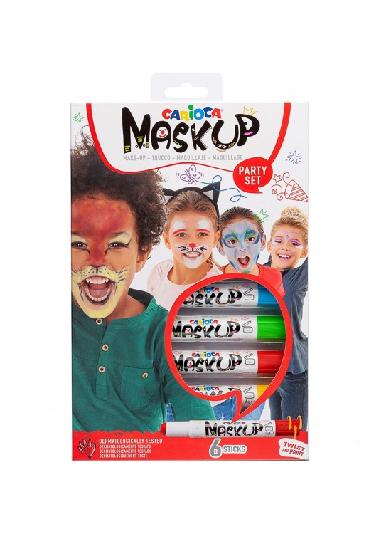 Carioca Yüz Boyası 6 GR 6 Renk 43052