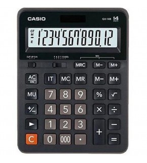 Casio Hesap Makinesi Masa Üstü 14 Hane GX-14B