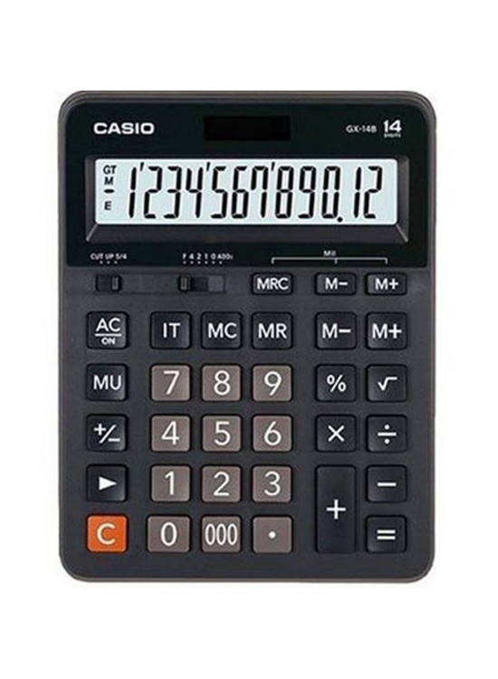 Casio Hesap Makinesi Masa Üstü 14 Hane GX-14B