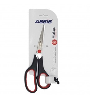 Cassa Makas Inoxy 20,5 CM (8 İnç) Siyah Kırmızı 5380