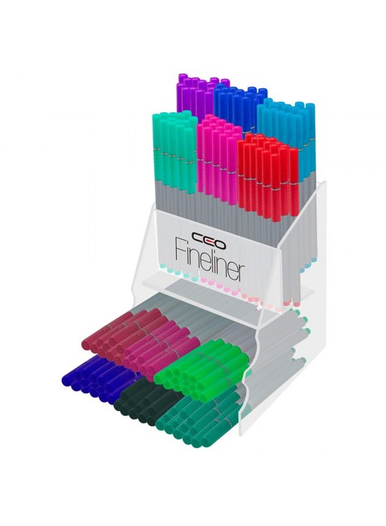 Ceo Fineliner Standı Silikon Tutacaklı 180 Li CEO-FLS004