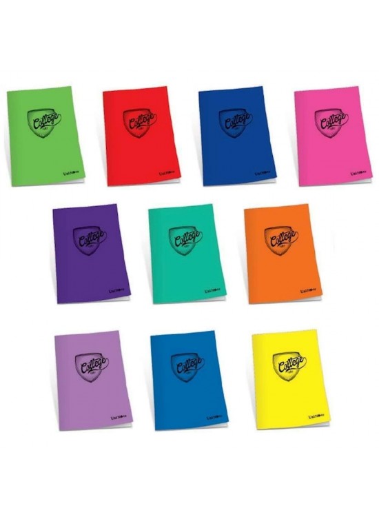 Çınar College Plastik Kapak Defter College Dikişli A5 40 YP Çizgili 40/1 75004