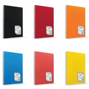 Çınar Colormaxi Spiralli Plastik Kapak 17x24 60 Yaprak Çizgili 60/1 (1 Adet)