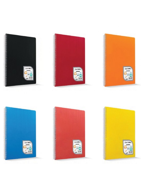 Çınar Colormaxi Spiralli Plastik Kapak 17x24 96 YP Düz 96/0