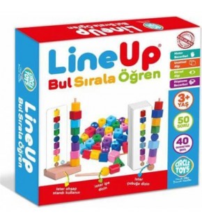 Circle Line Up - Bul Sırala Öğren 50 Soru 40 Şekil