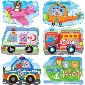 Circle Toys My Best Puzzle Araçlar 37 Parça Ct027