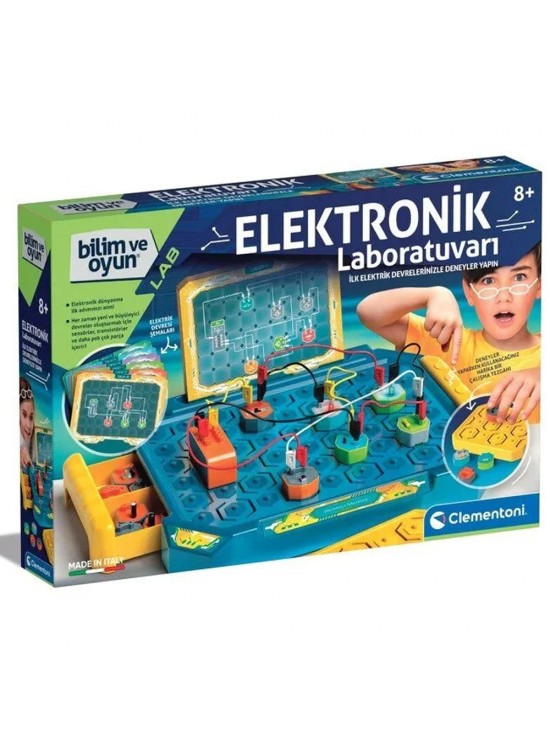 Clementoni Bilim ve Oyun Elektronik Laboratuvarı 64328