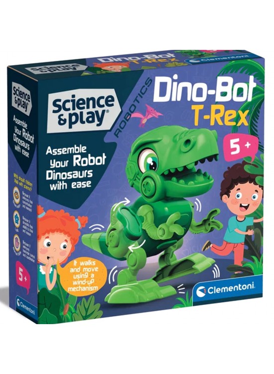 Clementoni Bilim ve Oyun: Robotics Dino-Bot T-Rex