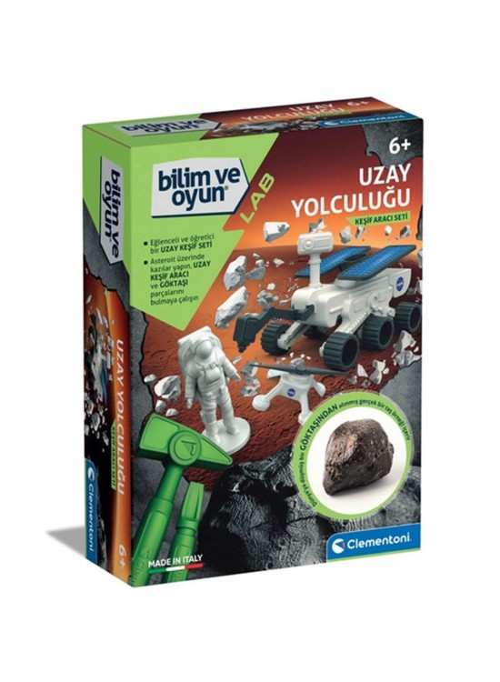 Clementoni Bilim ve Oyun Uzay Yolculuğu Keşif Aracı Seti 64190