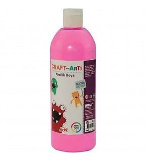 Craft And Arts Akrilik Boya 500 ML Pembe