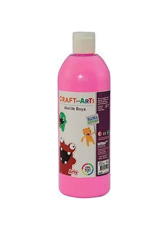 Craft And Arts Akrilik Boya 500 ML Pembe