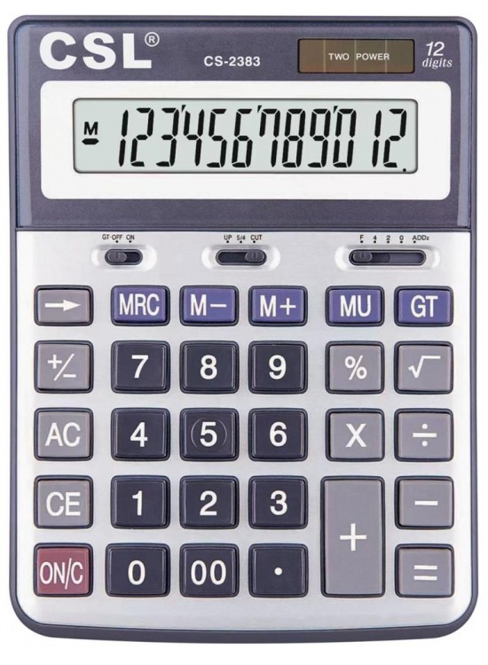 CSL CS-2383 12 Hane Masa Tipi Hesap Makinesi