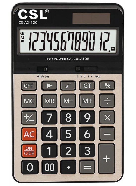 CSL CS-AX-120 12 Hane Masa Tipi Hesap Makinesi
