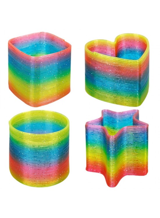 Ctoy Geometrik Şekilli Renkli Stres Yayı (1 Adet)