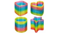 Ctoy Geometrik Şekilli Renkli Stres Yayı (1 Adet)