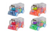 Ctoy Işıklı Sesli Şeffaf Minibüs CTOY-SR878-06