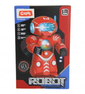 Ctoy Oyuncak Işıklı Sesli Dans Edebilen Ve 360 Derece Dönen Robot CTOY-ZR160