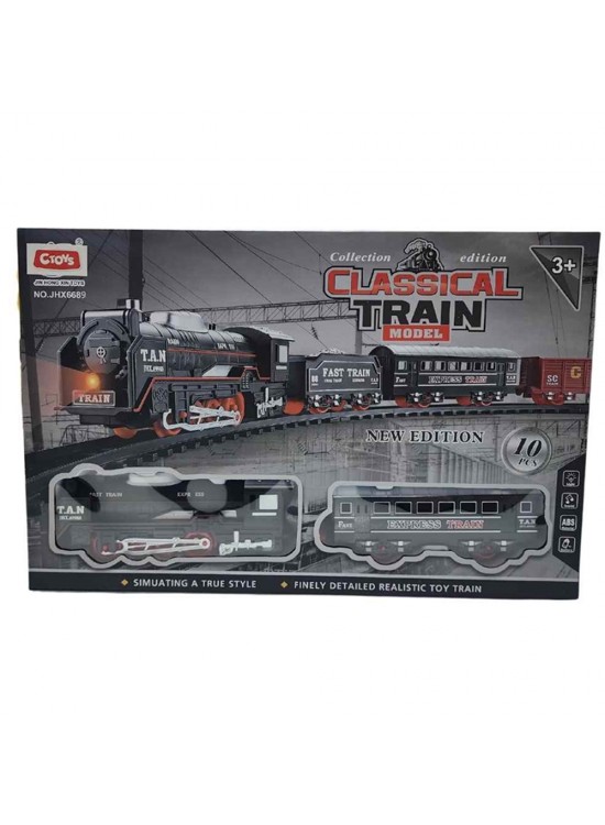 Ctoy Oyuncak Işıklı Sesli Tren Seti 10 Parça CTOY-JHX6689