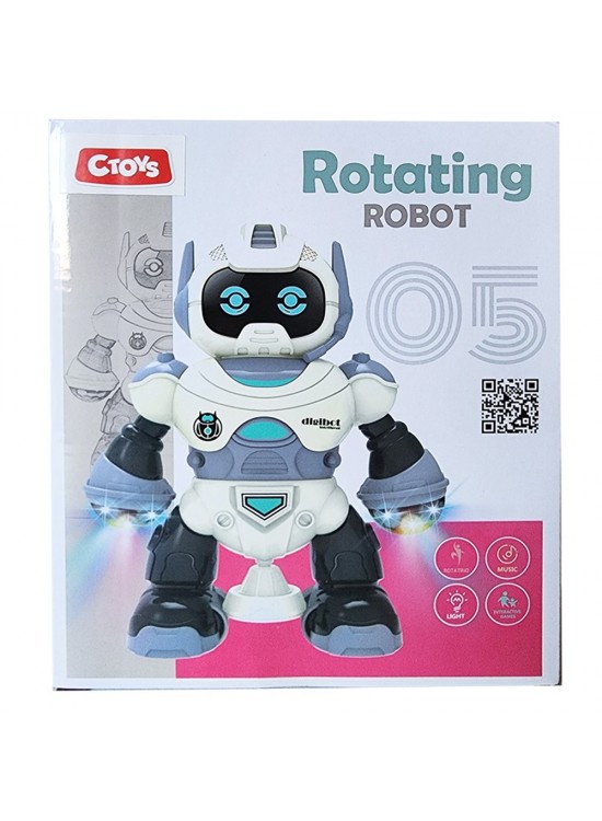 Ctoy Oyuncak Işıklı Ve Sesli Dans Eden Robot