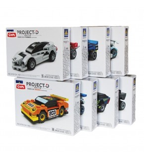 Ctoy Oyuncak Lego Yarış Arabaları Seti 8Li Stand CTOY-KY6134