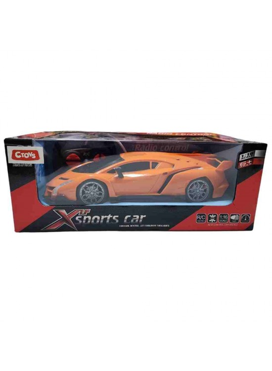 Ctoy Oyuncak Uzaktan Kumandalı Işıklı Sesli Model Araba 1:16 CTOY-789-200A