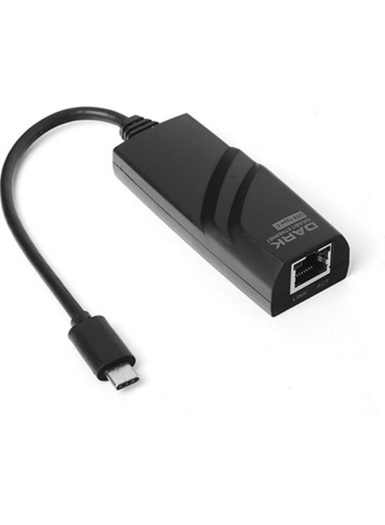 Dark DK-AC-U31XGLAN USB3.1 Type-C - 10-100-1000 Gigabit LAN Ethernet Ağ Dönüştürücü