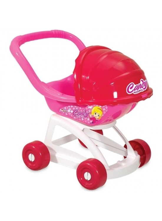 Dede Oyuncak Candy & Ken Tenteli Bebek Arabası 01370