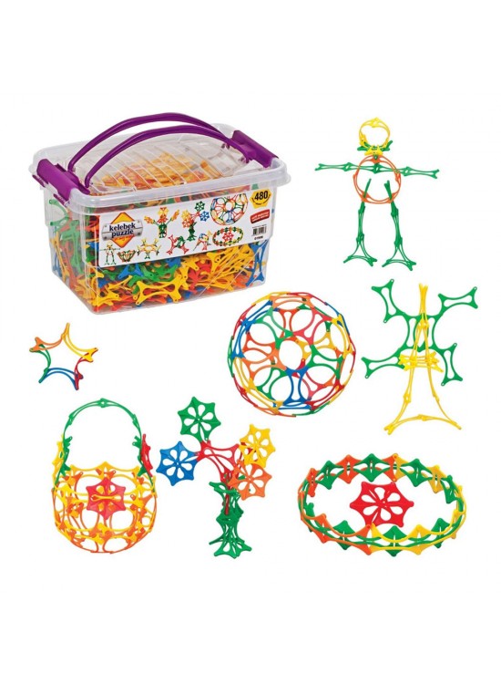 Dede Oyuncak Kelebek Puzzle Box 480 Parça