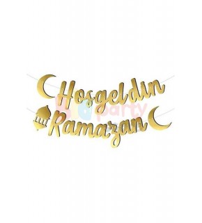 Dekoratif Banner Hoşgeldin Ramazan