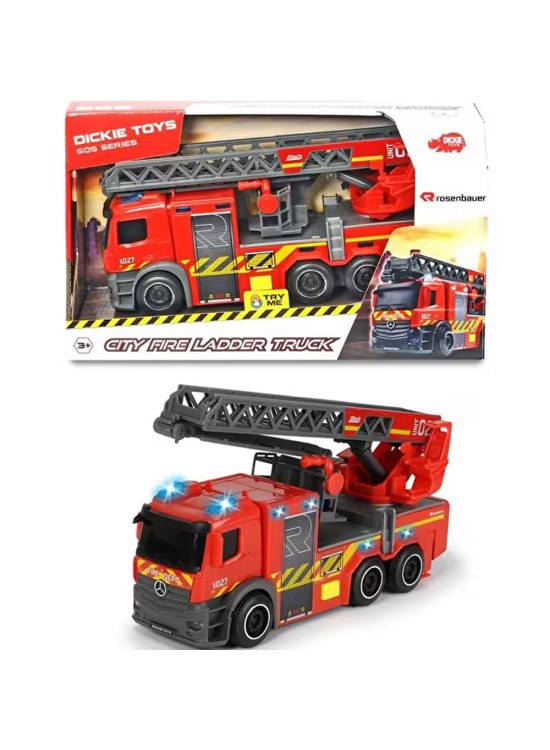 Dickie Kırmızı Şehir Itfaiye Aracı Sesli ve Işıklı 203714011038