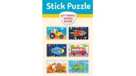 Dikkat Stick Puzzle Çubuklu Çift Taraflı Yapboz Çubukları