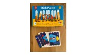Dikkat Stick Puzzle Çubuklu Çift Taraflı Yapboz Çubukları