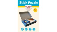 Dikkat Stick Puzzle Çubuklu Çift Taraflı Yapboz Çubukları