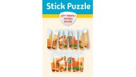 Dikkat Stick Puzzle Çubuklu Çift Taraflı Yapboz Çubukları