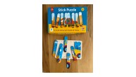 Dikkat Stick Puzzle Çubuklu Çift Taraflı Yapboz Çubukları
