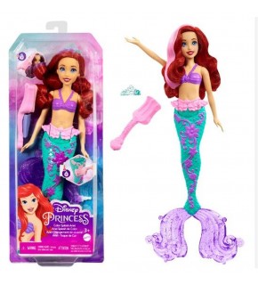 Disney Prenses Muhteşem Renk Değiştiren Saçlı Deniz Kızı Ariel Bebek HLW00