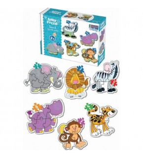 Dıy Toy Baby Puzzle Hayvanlar Bph1703