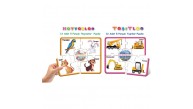 Dıy Toy Çark Eğitici Puzzle Hayvanlar-Taşıtlar 1963