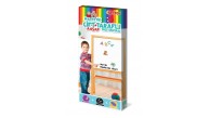 Dıy Toy Manyetik Çift Taraflı Ahşap Yazı Tahtası