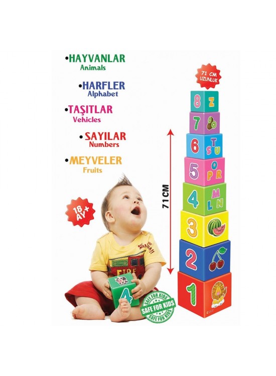 Dıytoy Eğitici Denge Kule Oyunu