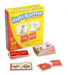 Dıytoy İlişki Kurma Eğlenceli Bulmaca 2-6 Yaş 60Pr
