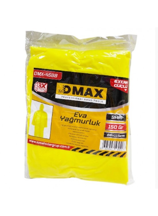 Dmax Eva Yağmurluk Sarı DMX-4588