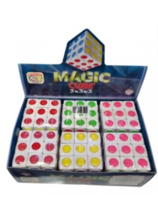 Magıc Cube Boncuklu Zeka Küpü 3X3X3 (1 Adet)